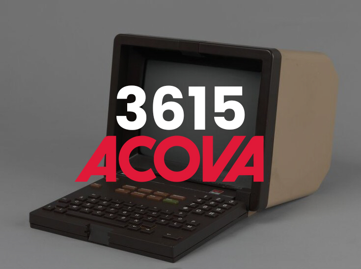 En 1991 Acova rejoint le 3615 pour fournir des informations produits