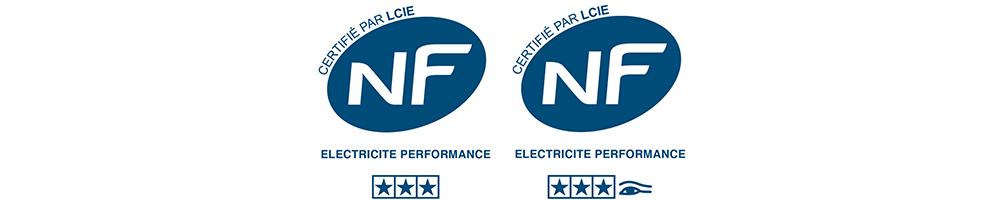 Logo nf performance 3 étoiles