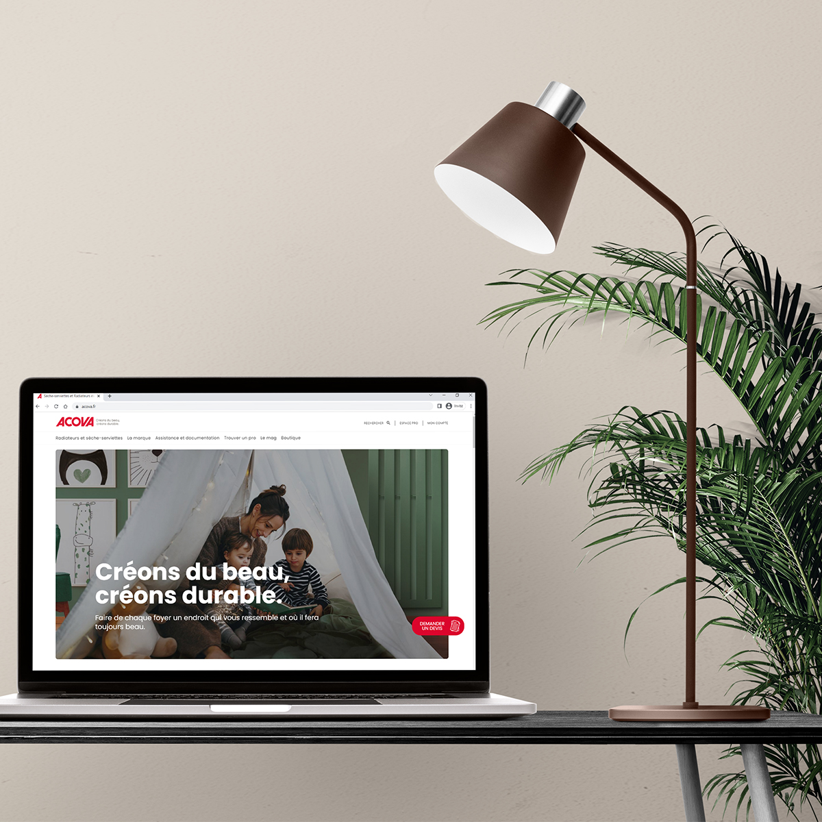 Acova.fr : Un site éco-conçu