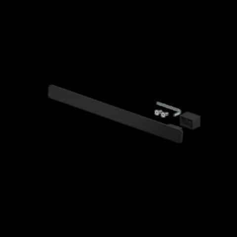Barre p-serv PLUME L35 Couleur | 468409_468419_468429_Barre_ACOVA_PLUME_BlackMatt_cutout_persp.jpg