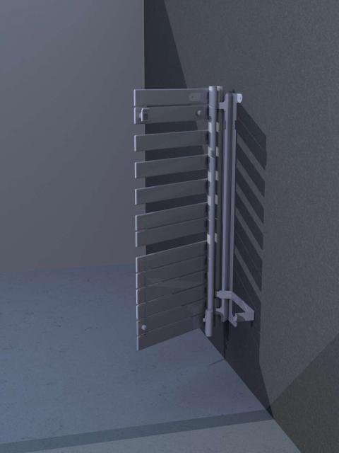 Patère porte-serv TWIST blanc | 470381_470389_Patere-arriere_ACOVA_FASSANE-SPA-TWIST_1.jpg