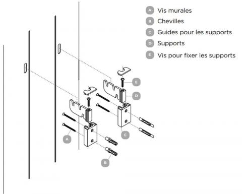 2 fixations galvanisées KOLONE | 950400_ACOVA_KOLONE_Kit 4 fixations.jpg
