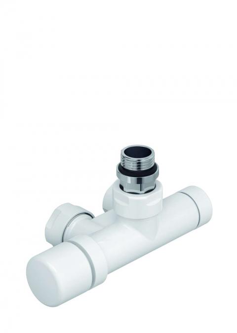 Robinetterie monopoint thermostatisable coudée 1/2'' têtegauche - Kit M blanc | 991561.jpg