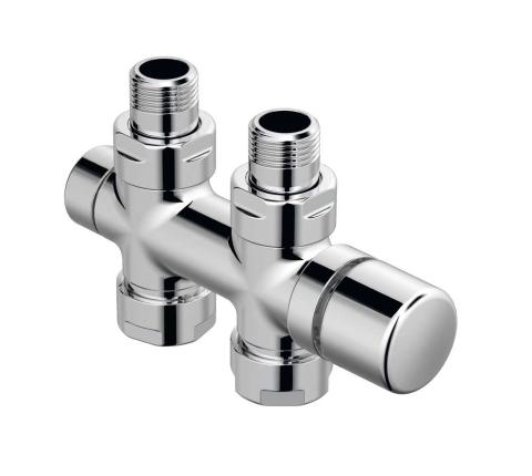 Robinetterie thermostatisable H droit réversible 1/2'', tête man. - Kit O chromé | 991588.jpg