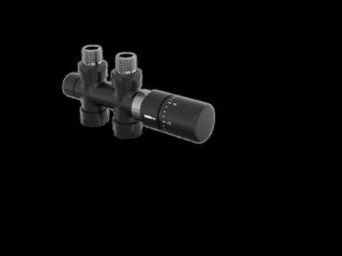 Tête thermostatique TH Couleur | 991589-841279_Robinetterie en H droit-Tête TH_Kit O_Black Matt_0557_Vue droite.jpg