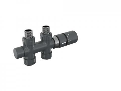 Tête thermostatique TH Couleur | 991589-841279_Robinetterie en H droit-Tête TH_Kit O_Volcanic_0336_Vue gauche.jpg