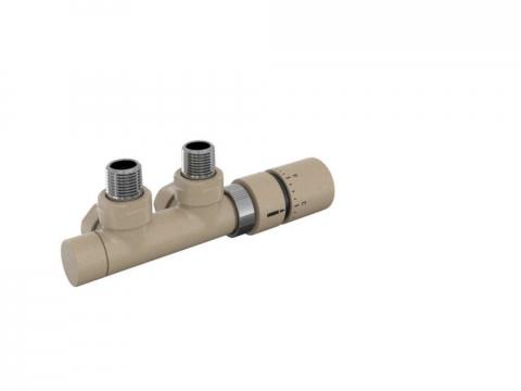 Tête thermostatique TH Couleur | 991599-841279_Robinetterie en H équerre-Tête TH_Tête à droite_Kit P_Beige Quartz_0523_Vue gauche.jpg Tête thermostatique TH Couleur | 991599-841279_Robinetterie en H équerre-Tête TH_Tête à droite_Kit P_Beige Quartz_0523_Vue gauche.jpg