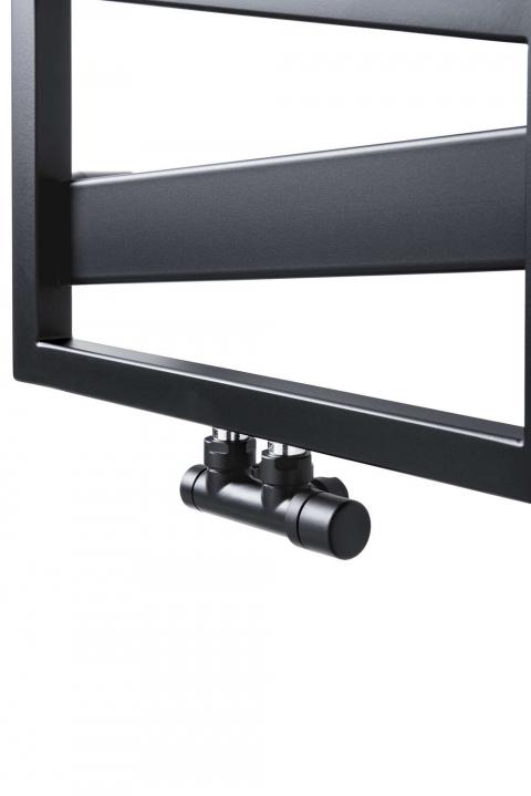 Robinetterie thermostatisable H coudé 1/2'', tête man. droite - Kit P couleur | 991599_Robinetterie en H équerre sur Kazéane_Tête à droite_Kit P-KZ__Black Quartz_0550.jpg