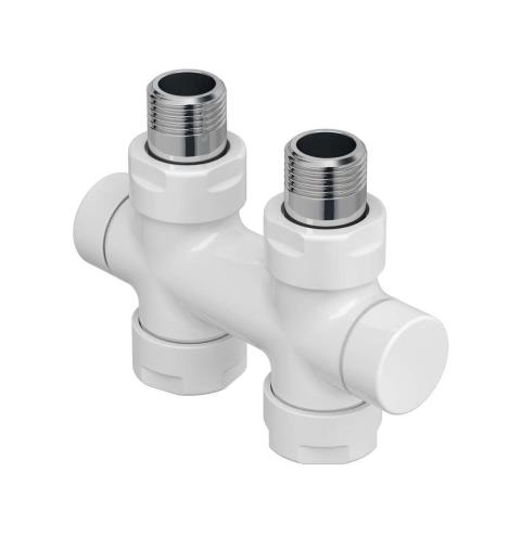 Vanne d'isolement H droit 1/2'' - Kit S blanc | 991611.jpg