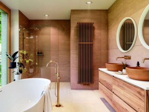 Barre p-serv L366 VUELTA (SPA) 9él blanc | ACOVA_VUELTA-SPA_Barre-couleur_Terracotta_Millieu-Bathroom_Front.jpg