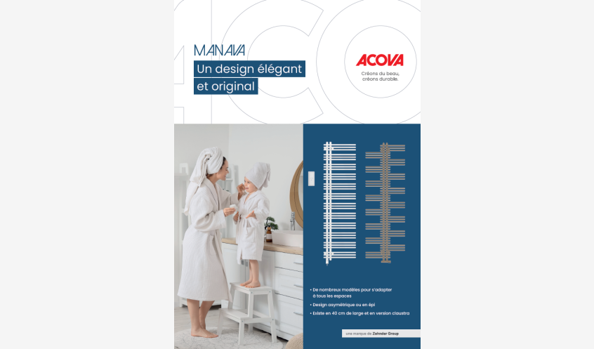 Brochure radiateur sèche-serviettes Manava