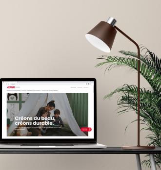 Acova.fr : Un site éco-conçu