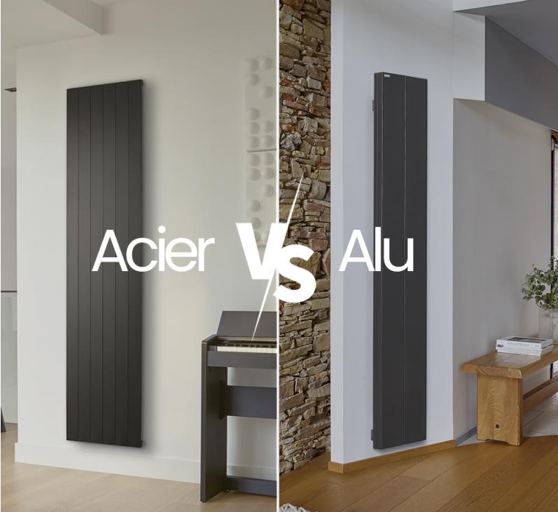 Photo illustration : Acier Vs Aluminium