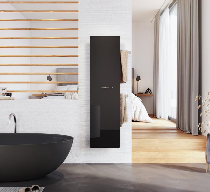 Photo d'ambiance radiateur sèche-serviettes extra plat Versus