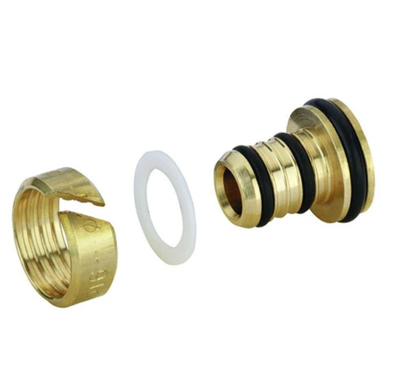 Kit de 2 raccords Multicouche Ø16x2,25 mm sans écrou | 842170_Paire-raccords-multicouche-Alupex_16x2,25mm.jpg
