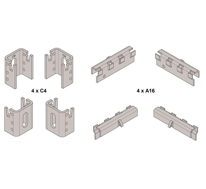 Kit de 4 fixations VLX couleur | 962711-962719_Kit-fixations-murales-FASSANE-VLX_4xC4-4xA16.jpg