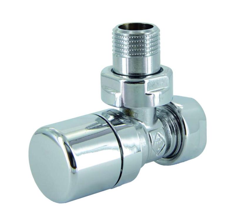 Robinetterie thermostatisable équerre 1/2'', tête manuelle - Kit A chromé | 991358_Kit équerre ECO_Té de réglage_Kit A_Print_73235.jpg