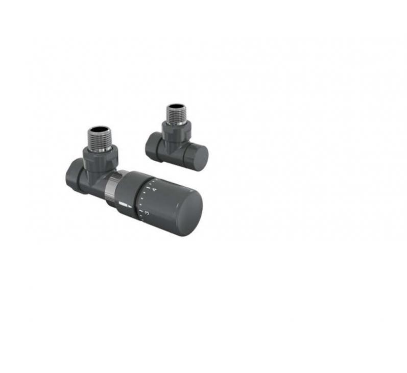 Robinetterie thermostatisable équerre 1/2'', tête manuelle - Kit B couleur | 991369-841279_Robinetterie équerre-Tête TH_Kit B_Volcanic_0336_Vue droite.jpg