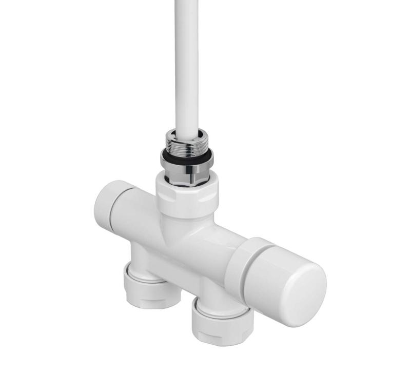 Robinetterie monopoint thermostatisable droite réversible 1/2'' - Kit J blanc | 991541.jpg