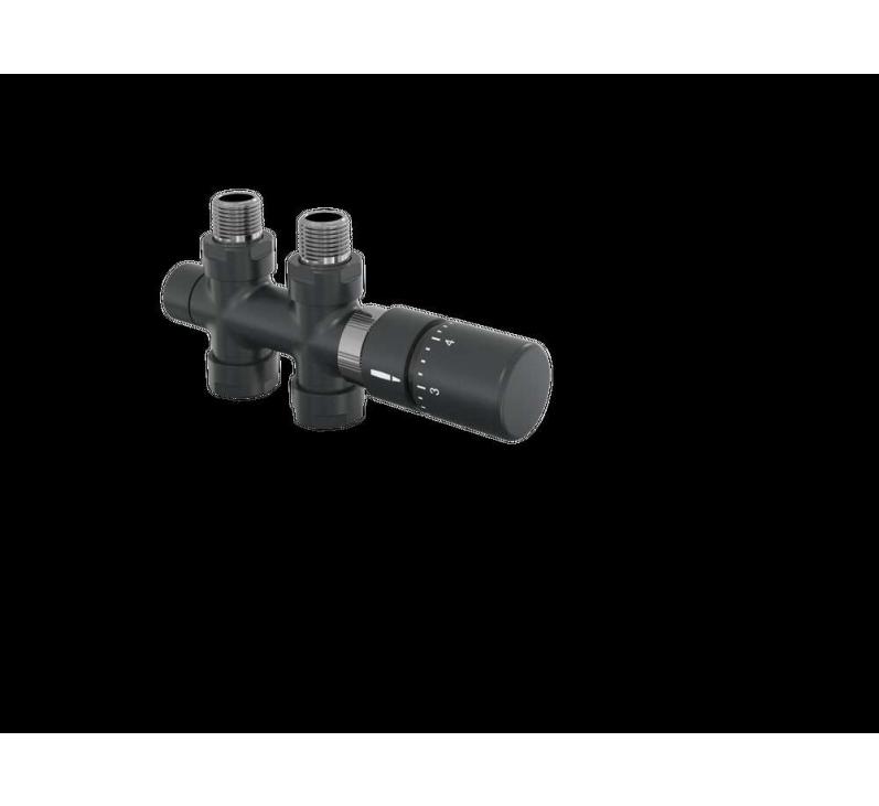 Tête thermostatique TH Couleur | 991589-841279_Robinetterie en H droit-Tête TH_Kit O_Black Quartz_0550_Vue droite.jpg