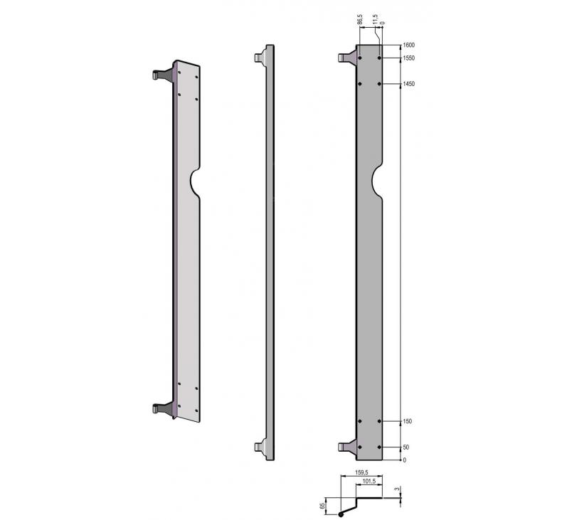 Charnière THXP H2217 blanc | ACOVA_975231-975239_PD_Charnière-Fassane-Premium_schema_avec-cote.jpg