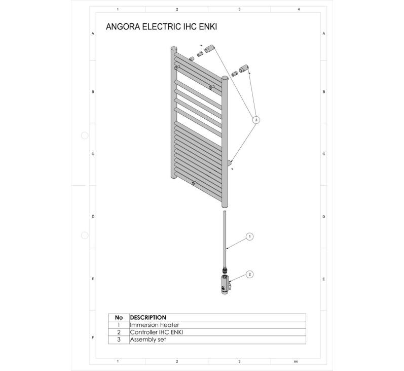 Kit de 3 fixations Angora RF - 3006 couleur | ACOVA_ANGORA-IHC_EL_3007_Vue-eclatee.jpg